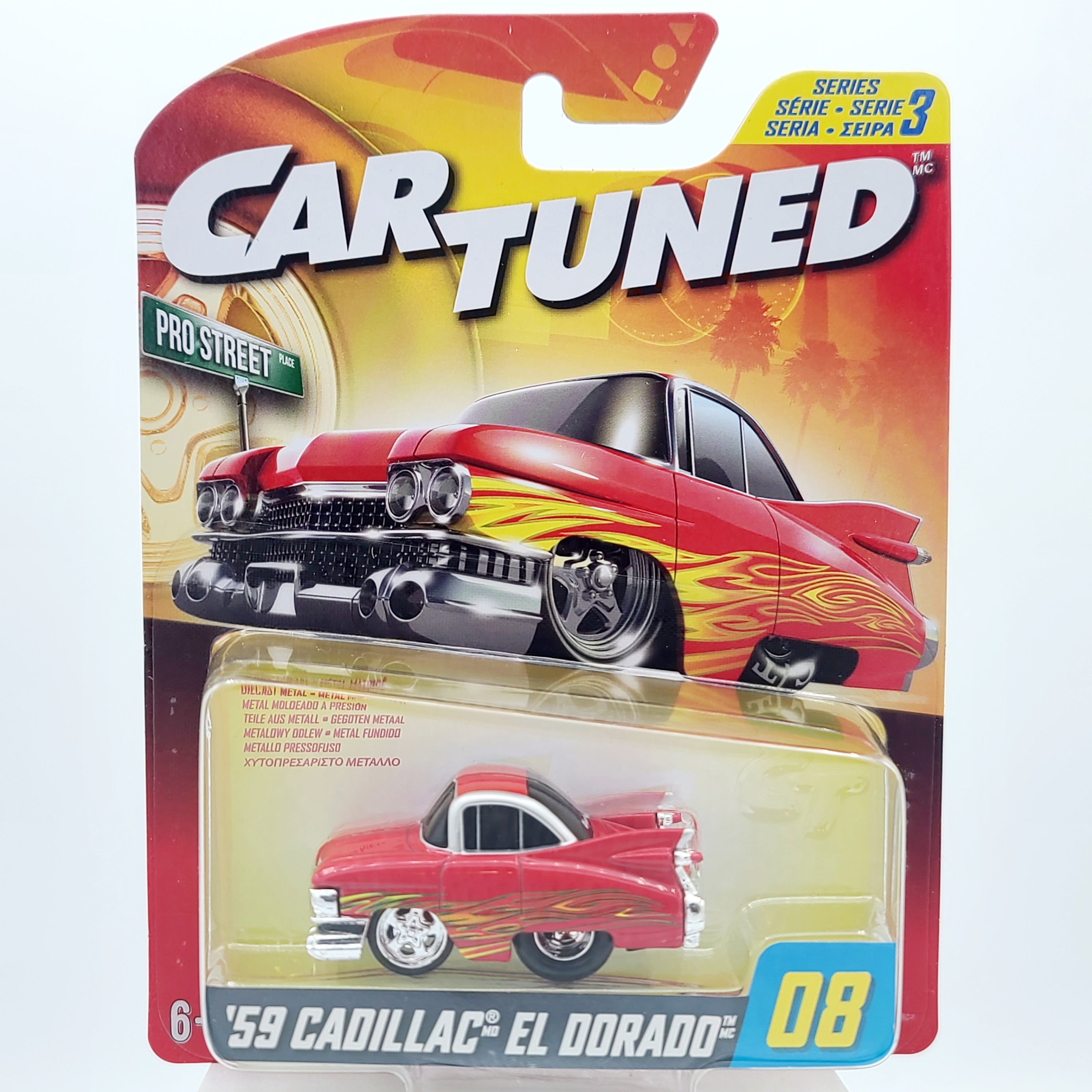 MGA Car Tuned '59 Cadillac El Dorado #08 (2025 Hobby Series 3 - Pro Street)